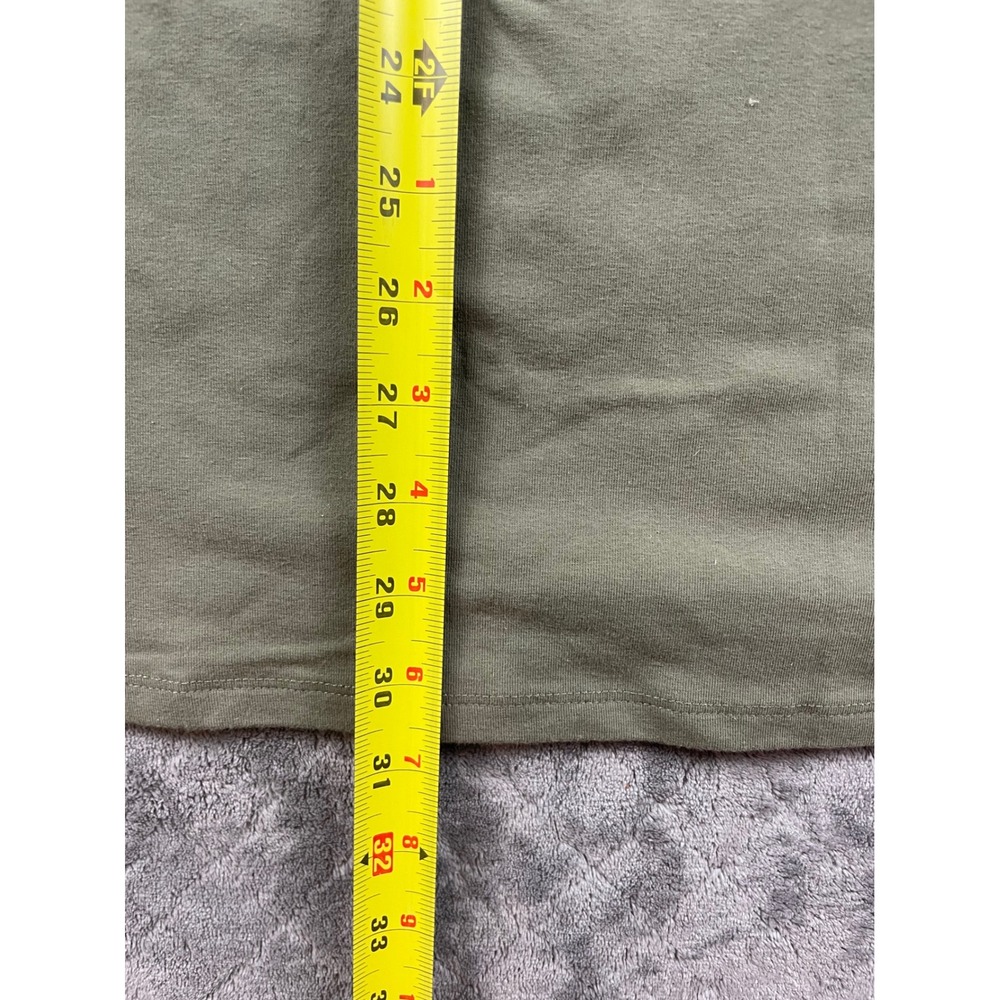 Forever‎ 21 Light Olive Green Ribbed Tank Dress XL Sleeveless Mini - Picture 4 of 9